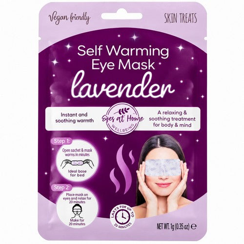 ST2HEM-L2-D Skin Treats Self-Warming Lavender Eye Mask