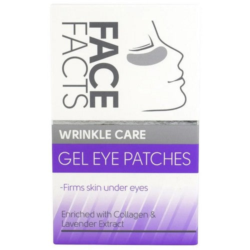 SCS09790 Face Facts Wrinkle Care Gel Eye Patches - 4 Pairs