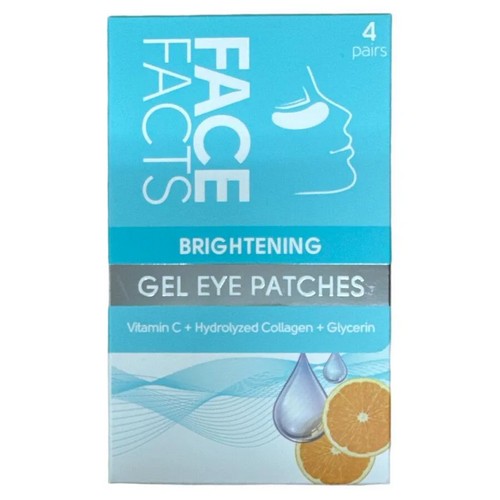 SCS20457 Face Facts Brightening Gel Eye Patches - 4 Pairs