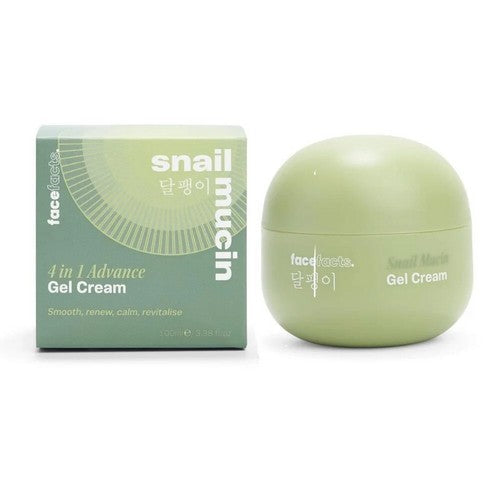 SCS61941 Face Facts Snail Mucin 4 in 1 Gel Cream - 100ml