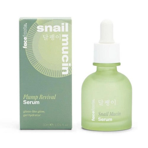 SCS61942 Face Facts Snail Mucin Plump Revival Serum - 30ml