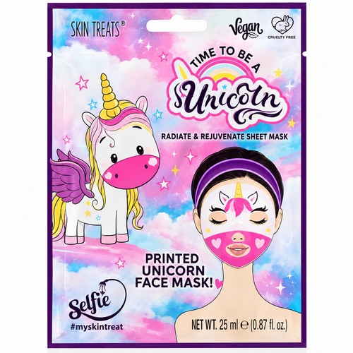 ST-PSM-U Skin Treats Unicorn Glitter Hydrogel Mask