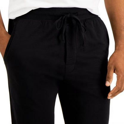 Primark Cuffed Lounge Pants in Black