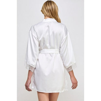 Gillian Robe in White