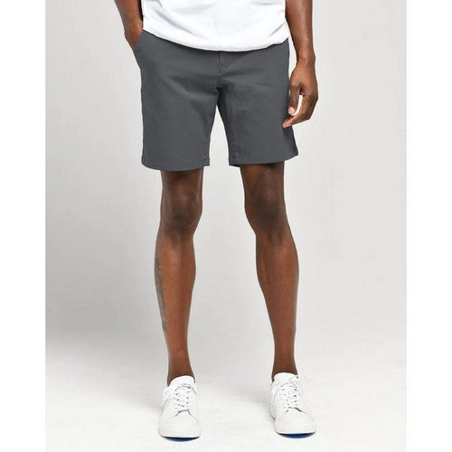 Kariban Cotton Twill Chino Shorts Grey