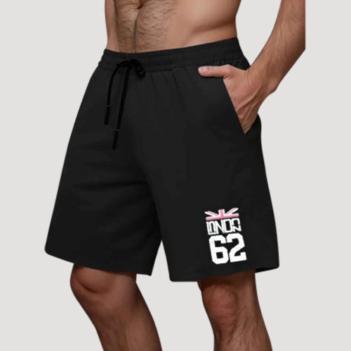 H&M Divided London Jogger Shorts in Black