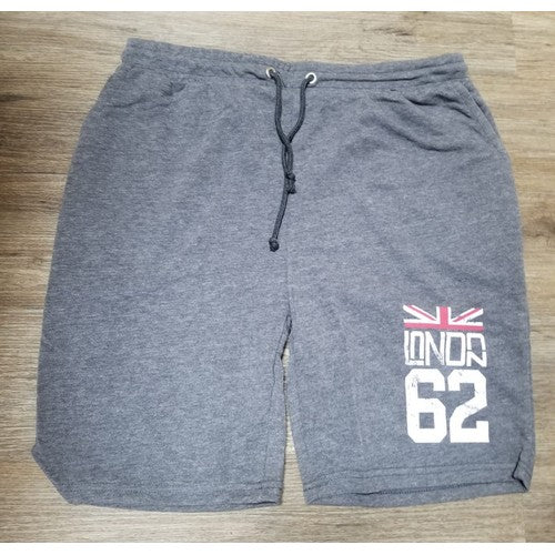 H&M London Jogger Shorts Heather Light Grey