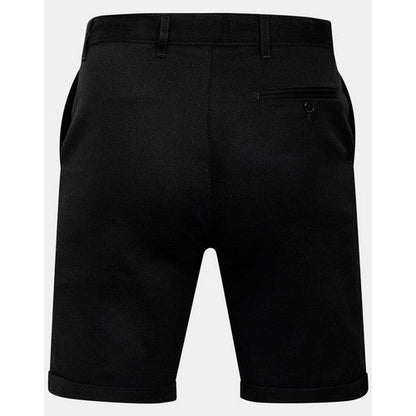 Boohoo Skinny Fit Chino Shorts Black