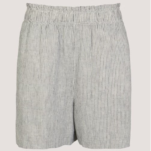 Papaya Linen Elasticated Waist Shorts