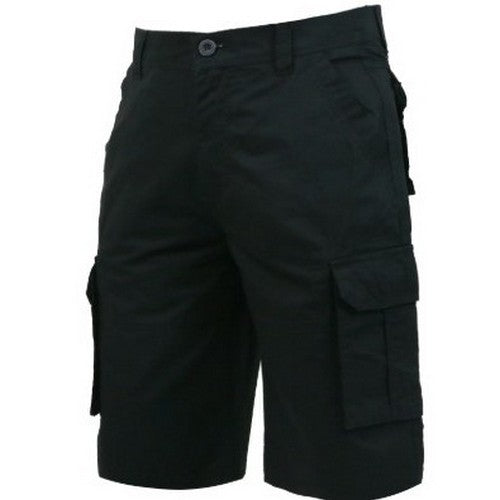 156-2829 C&A Regular Fit Cargo Shorts in Black