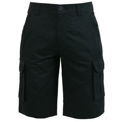 C&A Regular Fit Cargo Shorts in Black