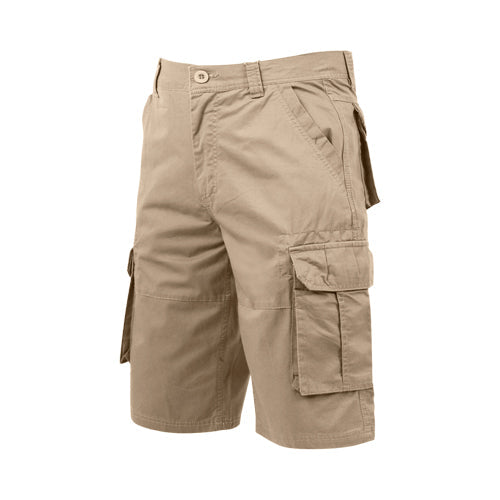156-2829 C&A Regular Fit Cargo Shorts in Cream