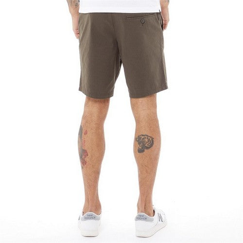 French Connection Chino Shorts in Dark Brown