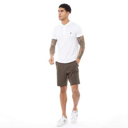 French Connection Chino Shorts in Dark Brown