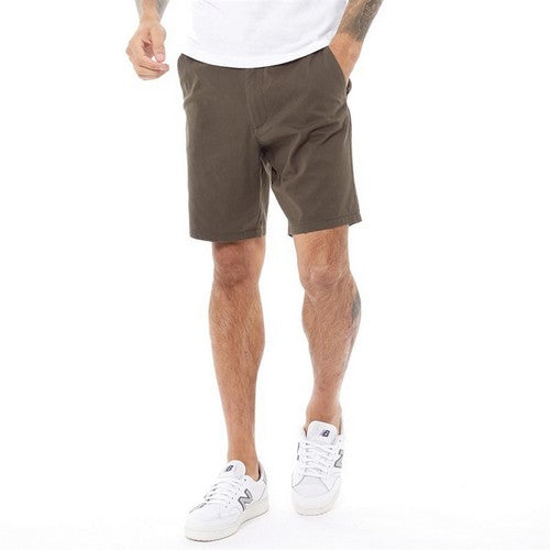 59UND French Connection Chino Shorts in Dark Brown