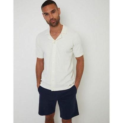 Threadbare Northsea Slim Fit Chino Shorts in Navy