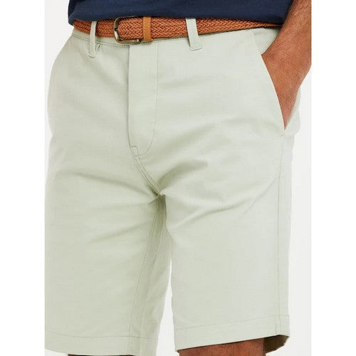Threadbare Conta Slim Fit Chino Shorts in Sage