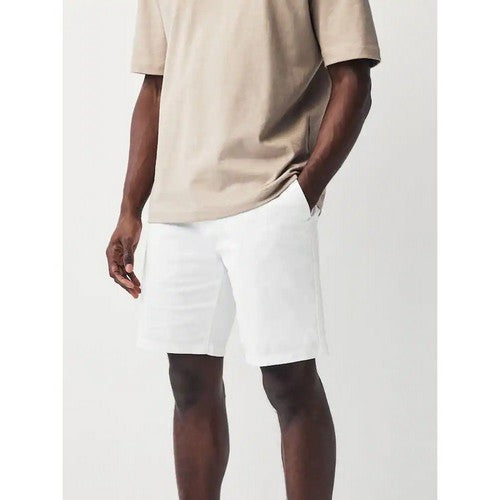 I.N.C. 4-Pocket Chino Short Pants in White