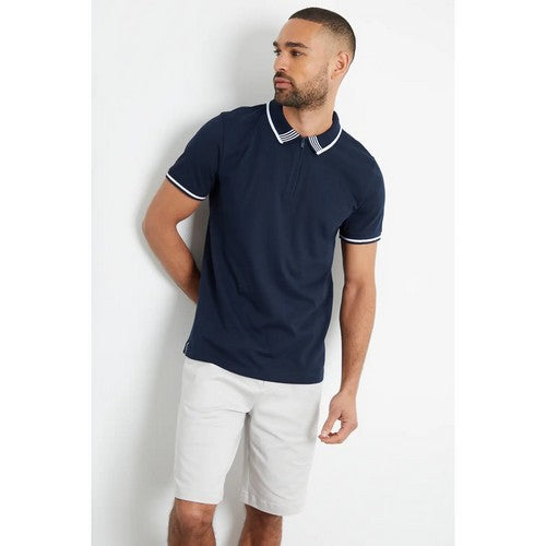 Threadbare Misty Cotton Chino Shorts in Chalk