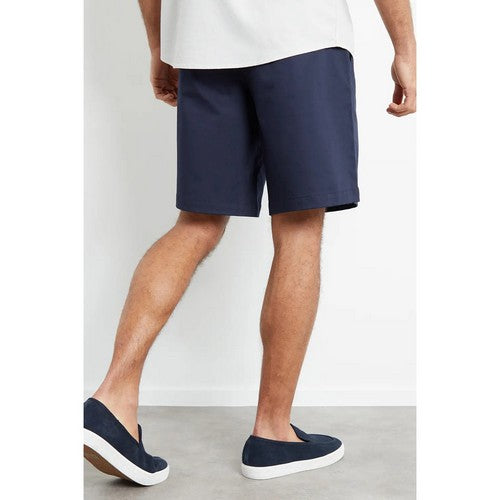 Threadbare Misty Cotton Chino Shorts in Navy