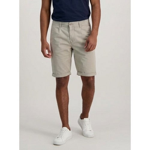 Lerros LRS Dawson Cotton Chino Shorts in Khaki