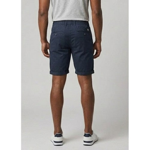 Lerros LRS Dawson Cotton Chino Shorts in Navy