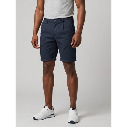 Lerros LRS Dawson Cotton Chino Shorts in Navy