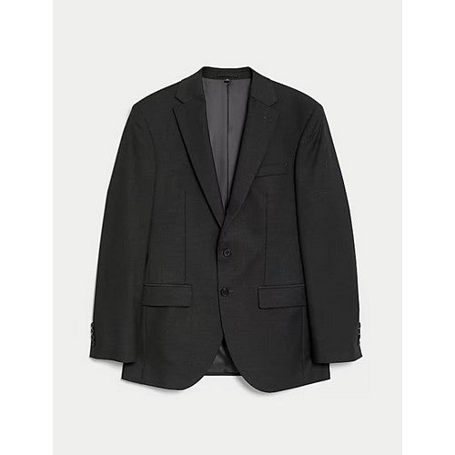 Marks & Spencer Slim Fit Stretch Ultimate Suit Jacket in Black