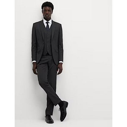 Marks & Spencer Slim Fit Stretch Ultimate Suit Jacket in Black