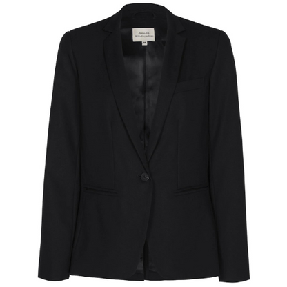 Camaieu Slim Fit Pant Suit in Black
