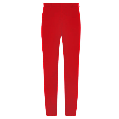Camaieu Slim Fit Pant Suit in Red