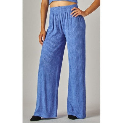 IRIS-1S Wide Leg Pants in Morning Glory 