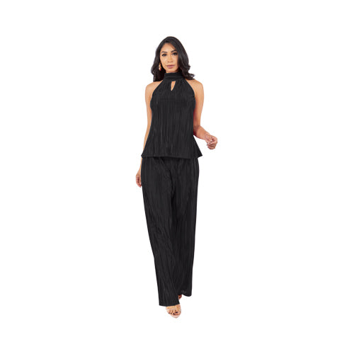 Pleat Palazzo Pants