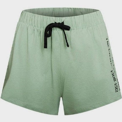 Primark Michelangelo Creation of Adam Graphic Sleep Shorts in Pale Green