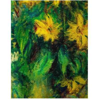 Primark Monet Jerusalem Artichoke Sleep Shorts in Yellow & Green