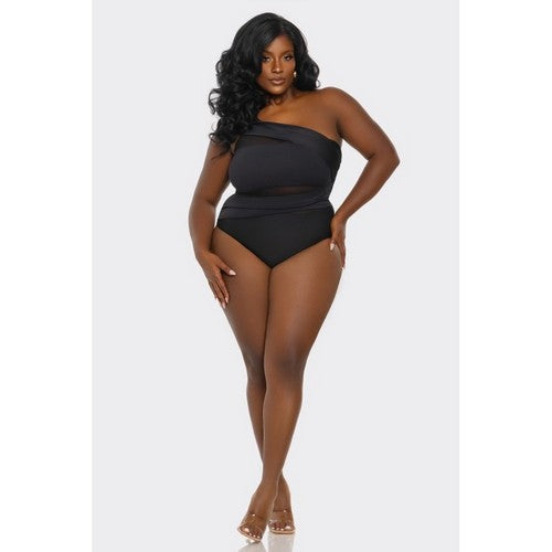 Jacqueline Bathing Suit in Black
