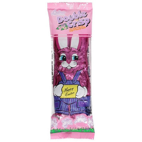 172196 Palmer Double Crisp Bunny-Shaped Chocolate Candy in Pink