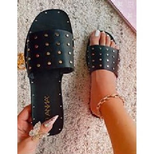 Stud Slides Black