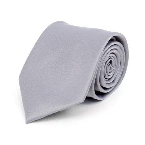 PS1301-5 Umo Lorenzo Standard Satin Tie Gray