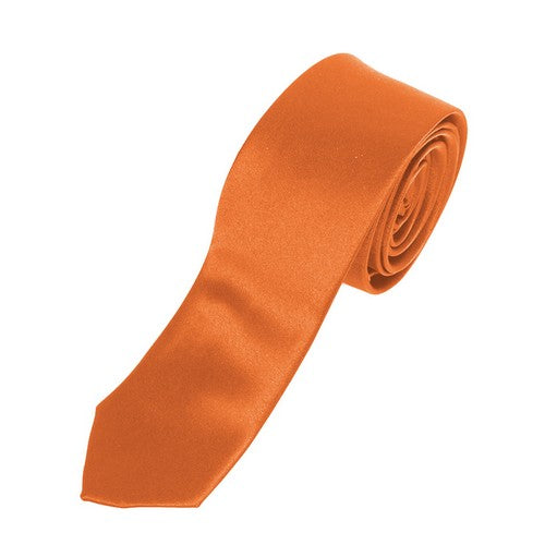 PPS2501-01 Umo Lorenzo Skinny Tie Orange