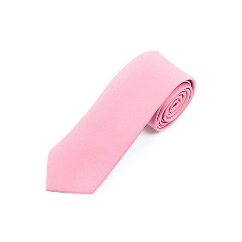 PPS2501-01 Umo Lorenzo Skinny Tie Pink