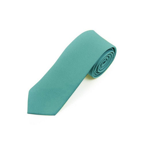 PPS2501-01 Umo Lorenzo Skinny Tie Turquoise