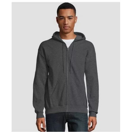 Zip Hoodie Charcoal