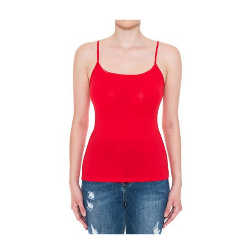61000 Vest with Built-In Bra B.Red