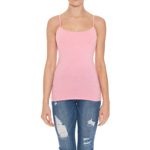 61000 Vest with Built-In Bra Flamingo