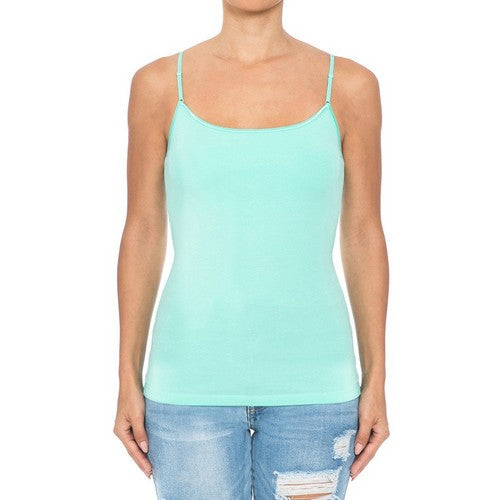 61000 Vest with Built-In Bra Mint Green