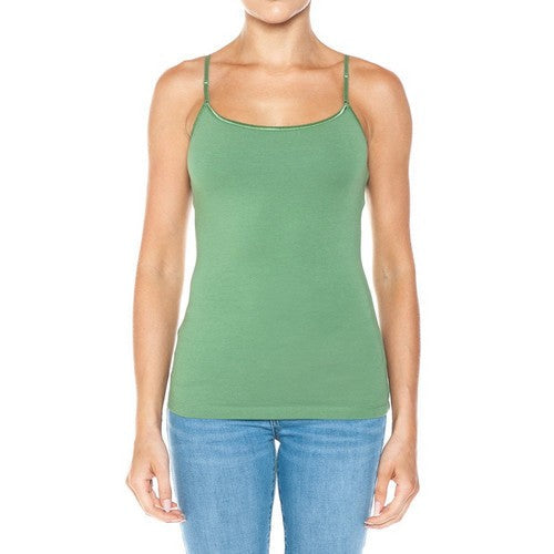 61000 Vest with Built-In Bra in Parsley