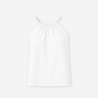 Vero Moda VM Lykke Halter Top in White
