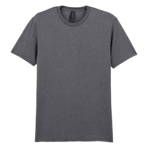 Size& Crew Neck T-Shirt in Heather Grey