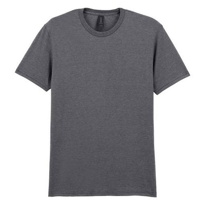 Size& Crew Neck T-Shirt in Heather Grey